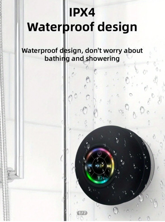 LED Bluetooth Waterproof Speaker